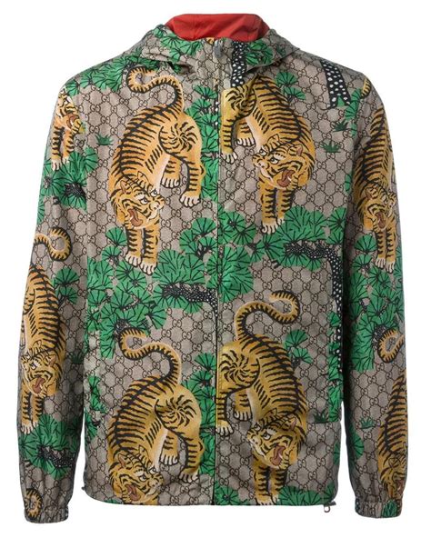 green gucci suit jacket|Gucci tiger leather jacket.